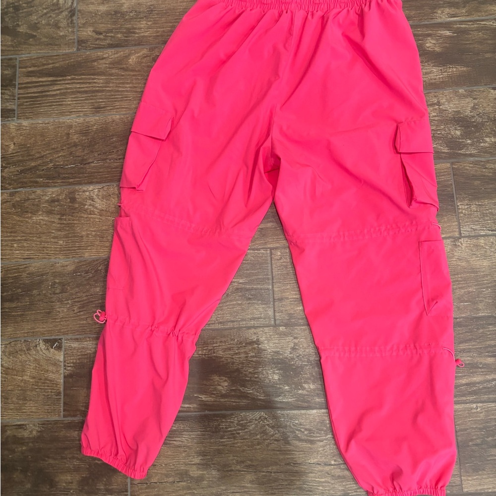Women’s Pink Cargo Pants